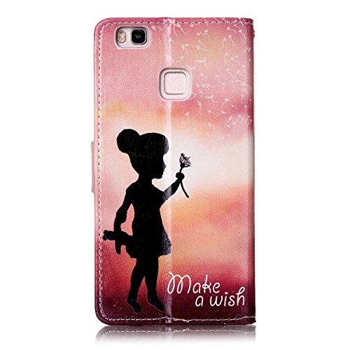 Sunroyal® Custodia per Huawei P9 Lite, Portafoglio...