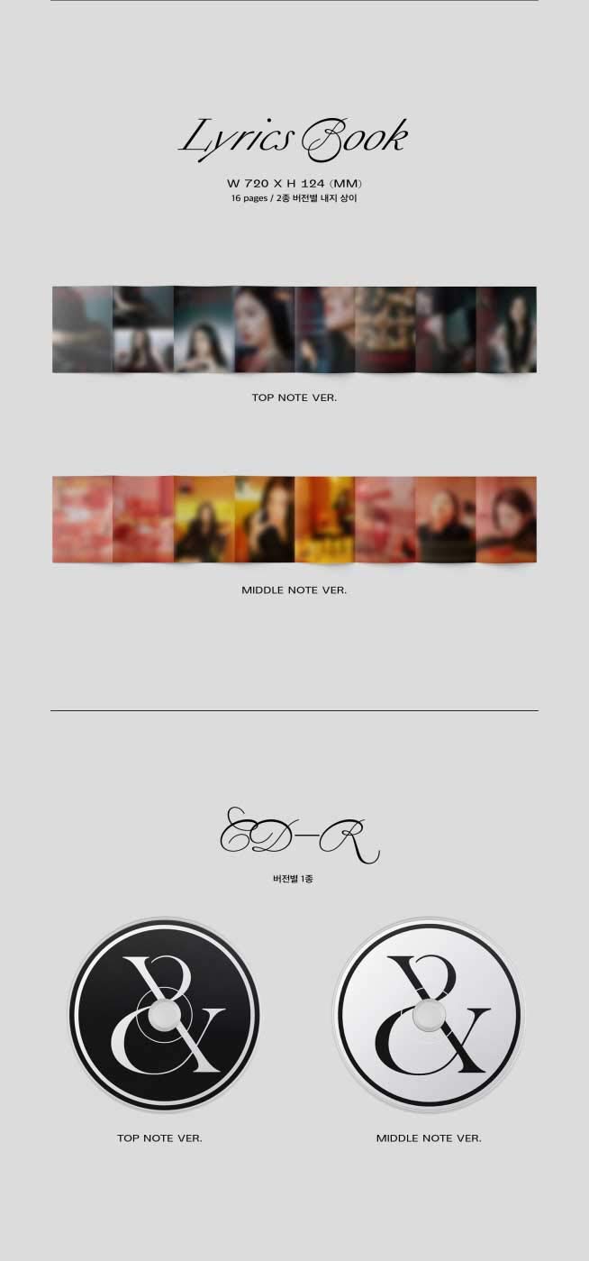 Red Velvet Irene & Seulgi – Monster (1 mini album), album + poster pieghevole + set di foto extra (nota di note)
