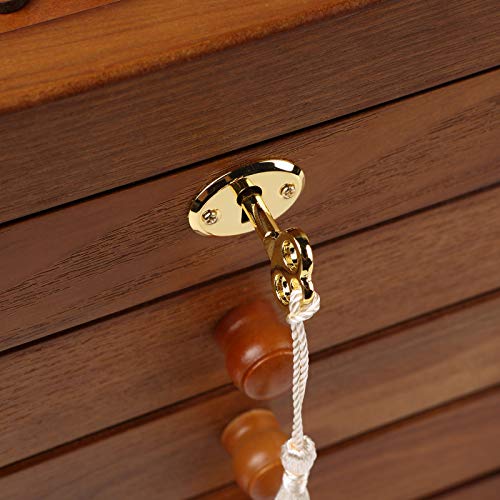 Changsuo Wooden Jewelry Box For Women, Solid Wood Organizer With Combo Lock For Jewelries thumb #6