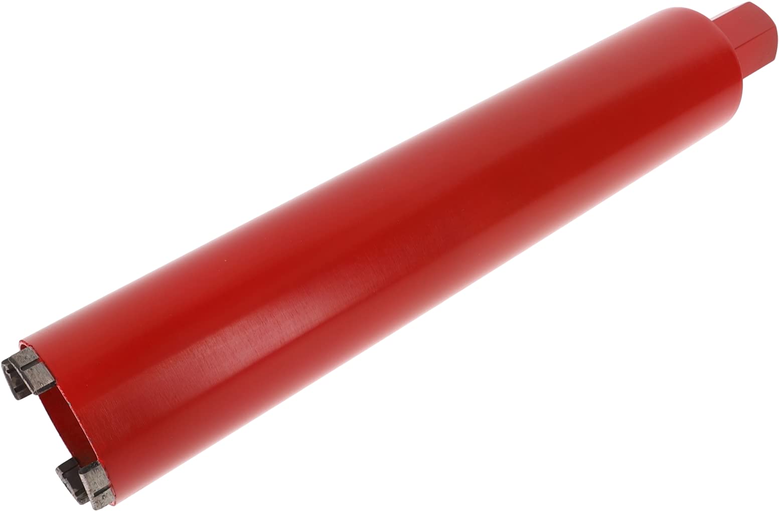 PRODIAMANT Premium diamentowa koronka wiertnicza na sucho 82 mm x 1 1/4 cala koronka wiertnicza na sucho 82 mm 400 mm długość użytkowa