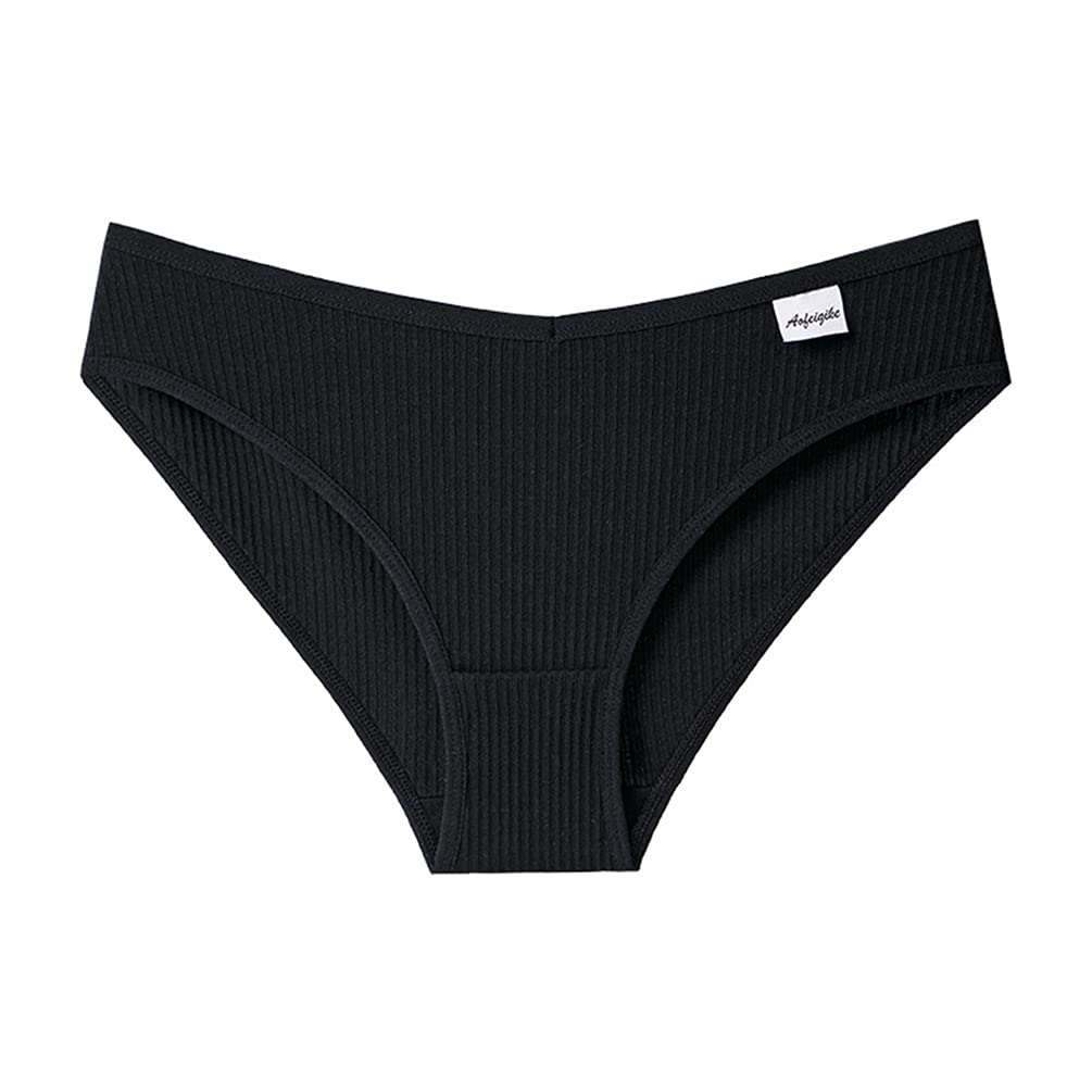 Familyhouse Women Cotton Underwear Ladies Panties Hipster Knickers Soft Breathable Mid Rise Briefs Underpants