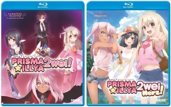 2点セット プリズマ☆イリヤ ツヴァイ!&ヘルツ! 第2+3期(北米版
