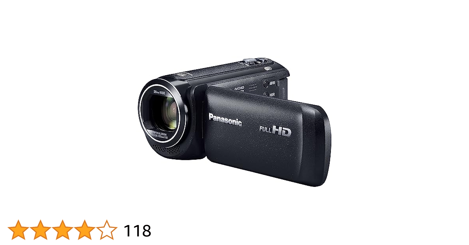 未使用品 Panasonic HC-VX2MS 4K ビデオカメラ ほぼ未使用＆オマケ付き】Panasonic HC-VX2MS ビデオカメラ