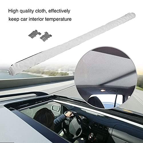 Tendine Parasole Auto 3X Tendine isolanti termiche per tettuccio apribile auto per Q5, grigie Tenda parasole