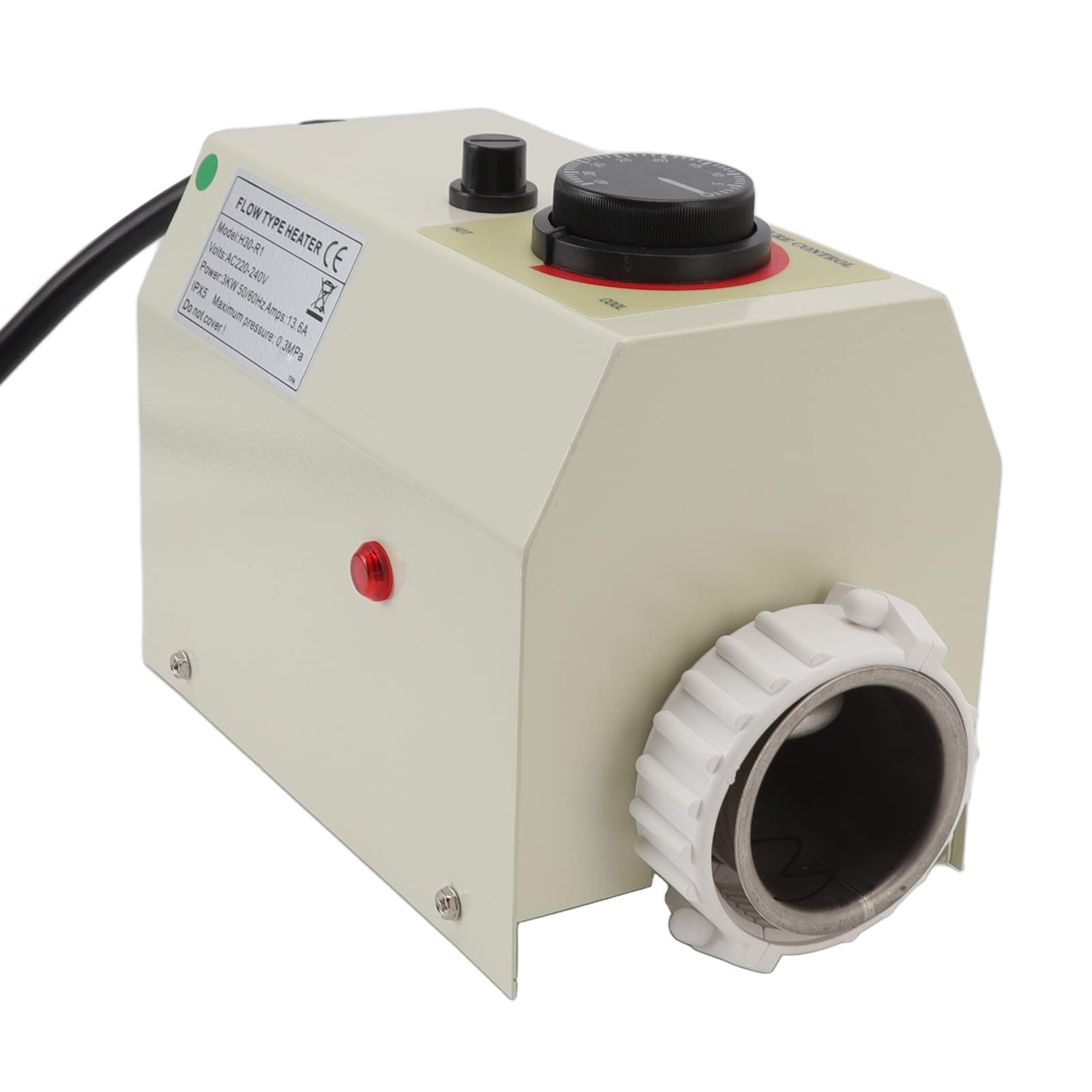 Fabater 3KW Électrique Chauffe-Piscine Thermostat Intelligent pour