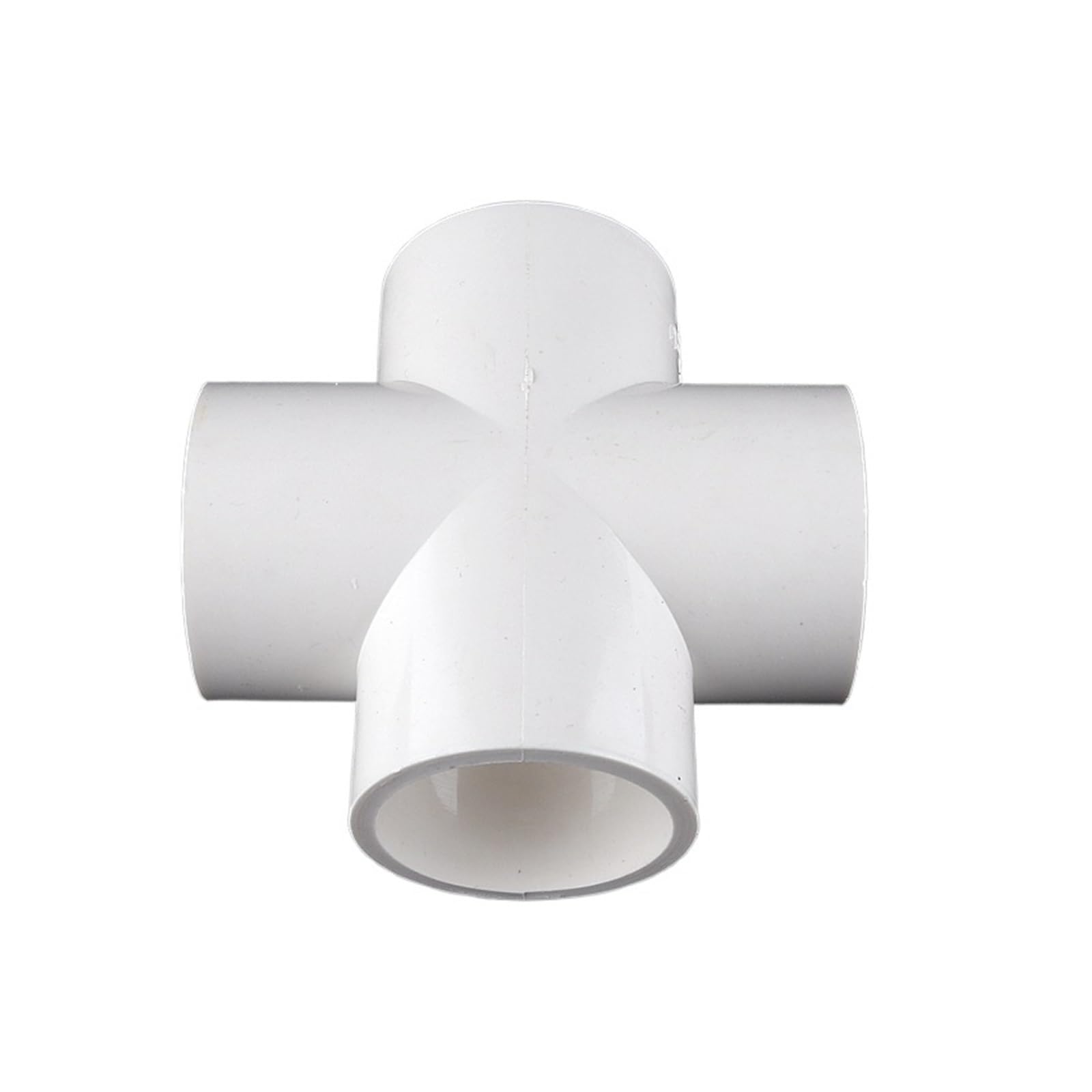 Separatore di tubi, 3 pezzi croce 4 vie connettore raccordi for tubi in PVC irrigazione irrigazione uguale giunto rapido(40 mm)