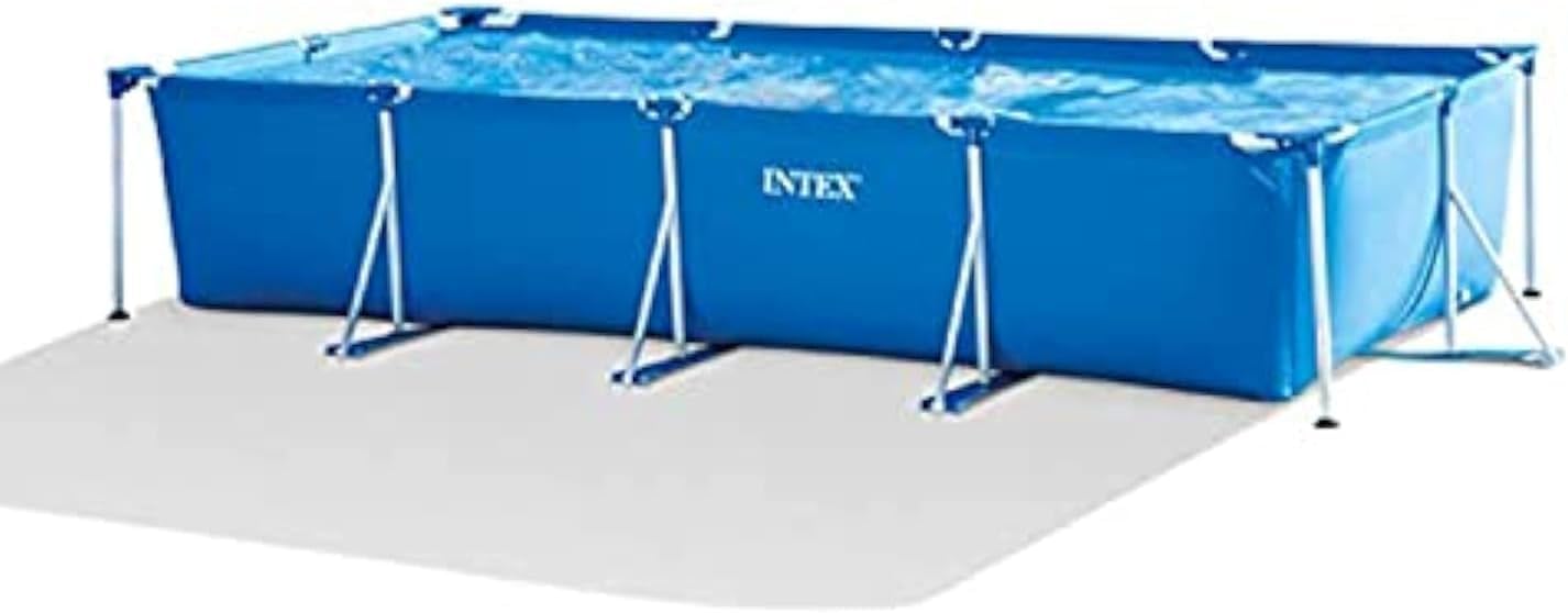 Intex Rectangular Frame Swimming Pool, 450 cm x 220 cm x 84 cm Size