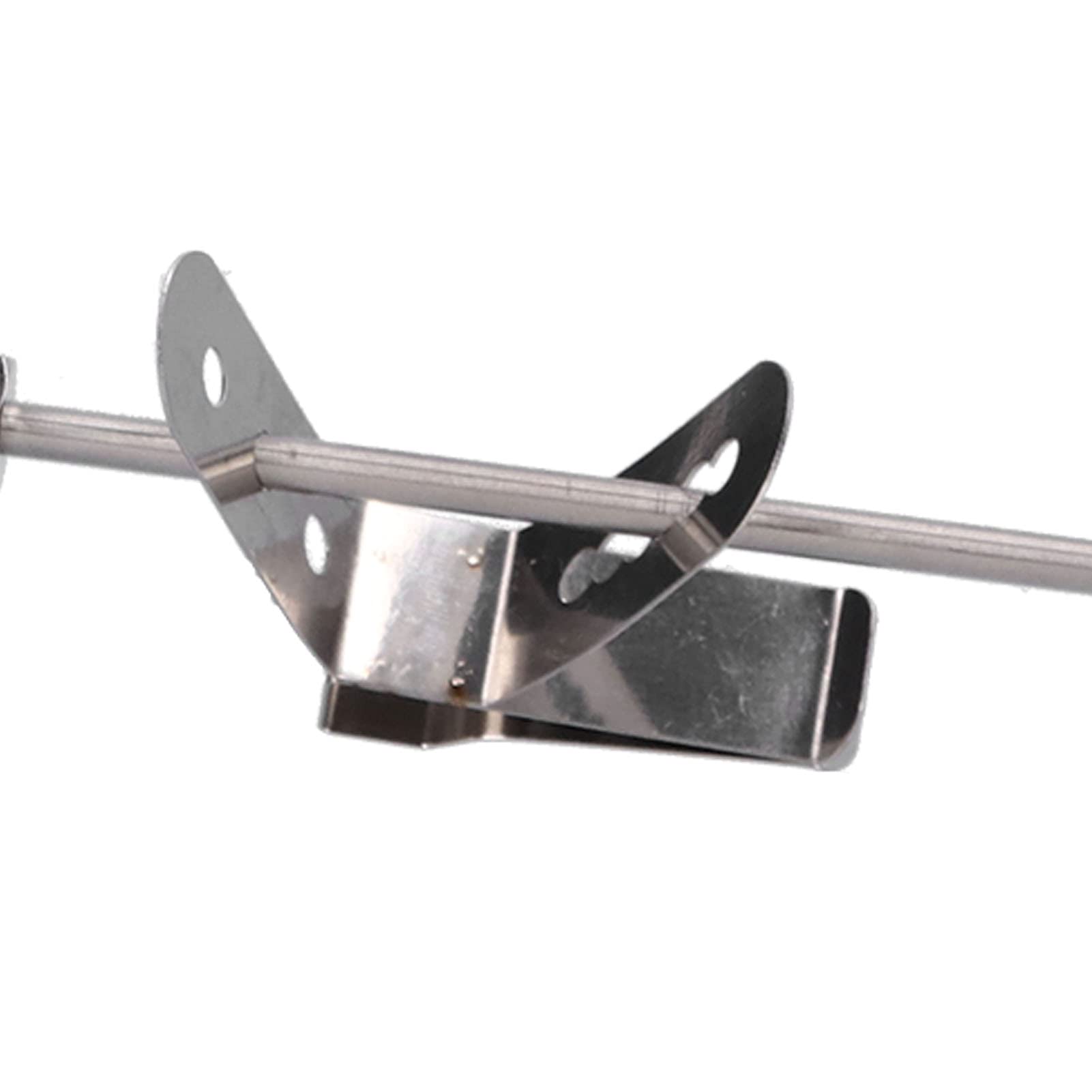SIXRUN Lebensmittelthermometer, Edelstahl-Kochthermometer, 68 Bis 536 Grad Fahrenheit, Mechanisches Zifferblatt, Lange Sonde mit Clip, Schnelle Ablesung, Zum Braten von Süßigkeiten, BBQ, Kaffee,