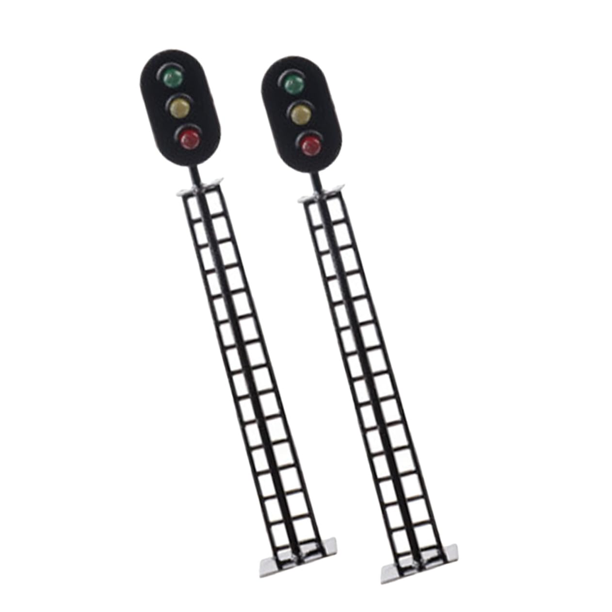 BESPORTBLE Traffic Lamp Decor Simulated Signal Light Models Micro Landscape Lamps Train Signal Light Model DIY Kit