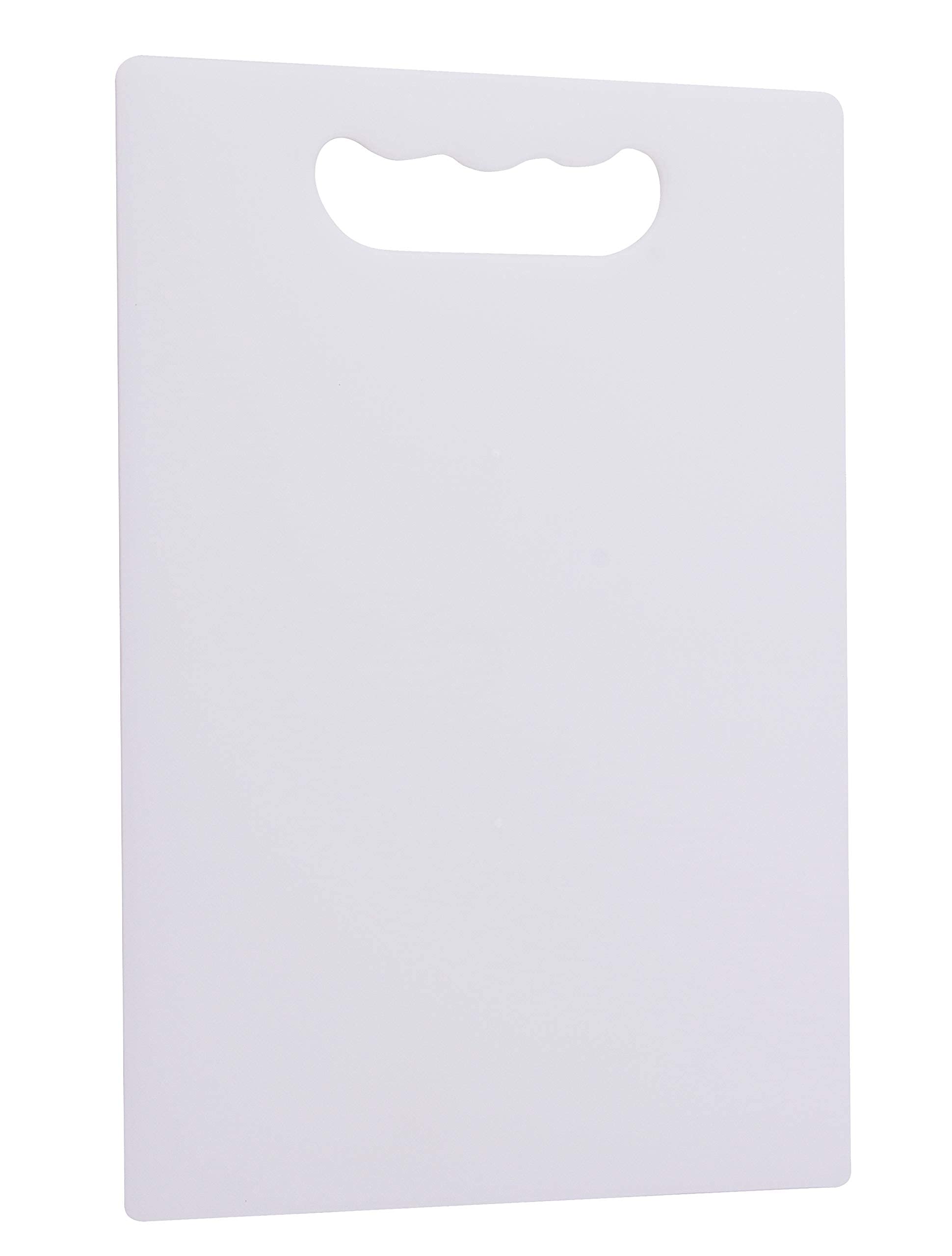 Otro Plastic Chopping Board Size - 13.5 X 9 INCH(White) (Medium)