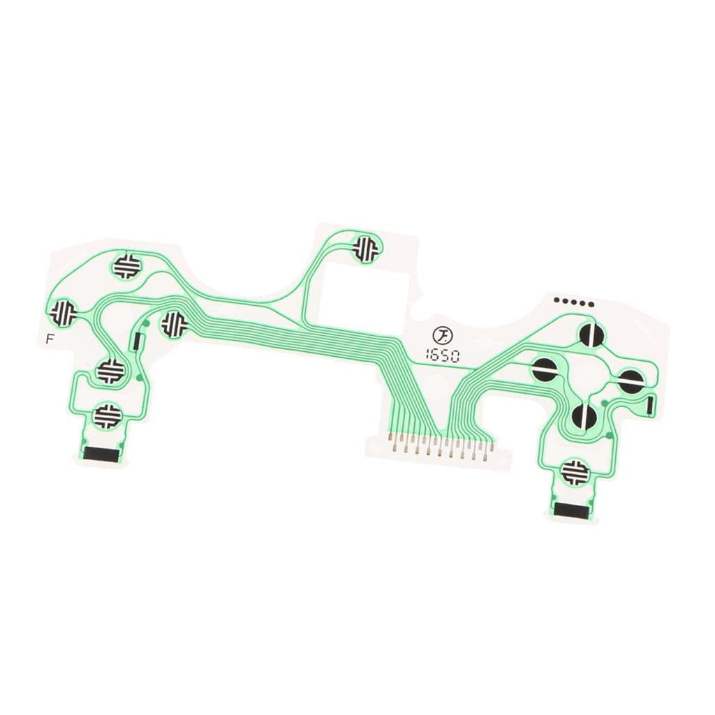 HEAVENGLOW PCB Circuit Board Ribbon Film Pad Repair for PS4 PlayStation 4 Controllers - Green Collectibles 4