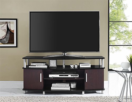Ameriwood Home Carson Tv Stand For Tvs Up To 50", Cherry/Black #TOP6