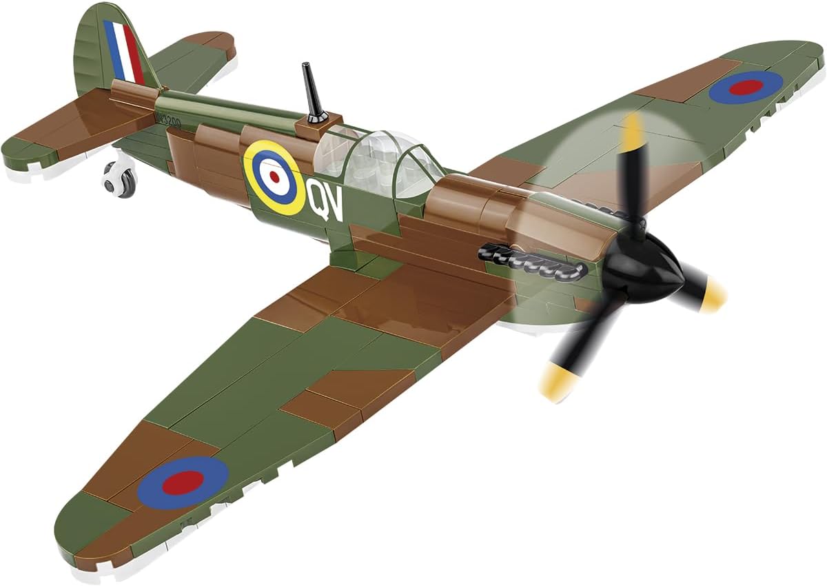 COBI Historical Collection WWII Spitfire MK.I N3200 Imperical War Museum, Duxford Building Set, 146 Pieces