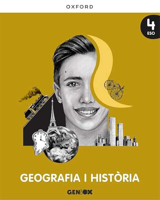 Portada de Geografia i Història 4r ESO. Llibre de l'estudiant. GENiOX