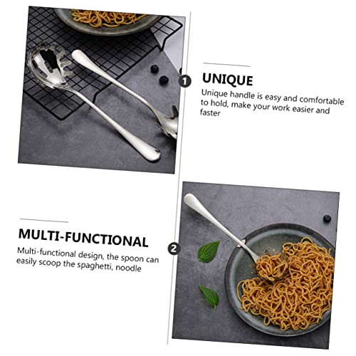 HEMOTON 10 Pçs Colher De Macarrão Panelas De Espaguete Macarrão Fettuccine Cozinhar Macarrão Garfo C