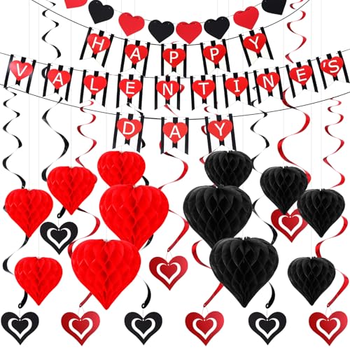 Seenelling �o�����^�C���f�[�f�R���[�V�����L�b�g ���u�n�[�g�X�g���C�v �n�b�s�[�o�����^�C���f�[�o�i�[ �u���b�N ���b�h �n�j�J���{�[�� �n�[�g�o�i�[ �݂艺���Q���� �y���_���g�t�� �����L�O���p�[�e�B�[�p�i 23��