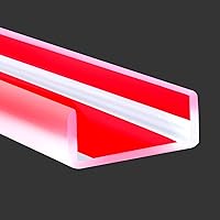 Vista 21 de Borde de goma, borde de canal en U autoadhesivo, protector de borde para madera contrachapada y madera, bandas de borde en forma de U para despegar