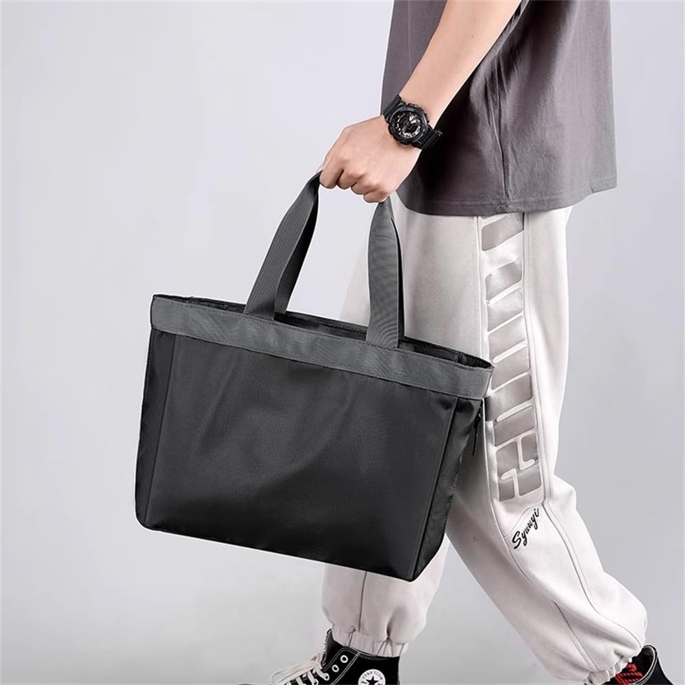 Borsone da Viaggio Borsa da uomo, borsa lavoro, viaggio per Uomini Donne Palestra Sportiva(Schwarz)