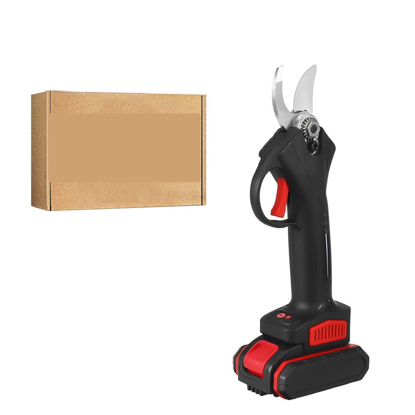Podadora eléctrica inalámbrica de 49MM con 2 Piezas de batería de Iones de Litio de 20000 mAh, Cortador de poda eficiente for bonsái de árboles frutales(1 Battery)