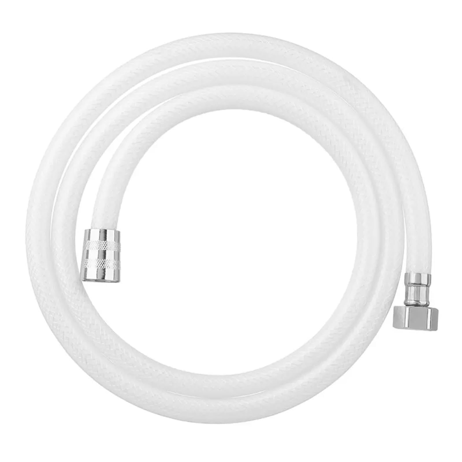 Tubing & Hoses Replacement Shower Hose, PVC in Multicolor for 1.5-3.0M(Silver,2.0M)