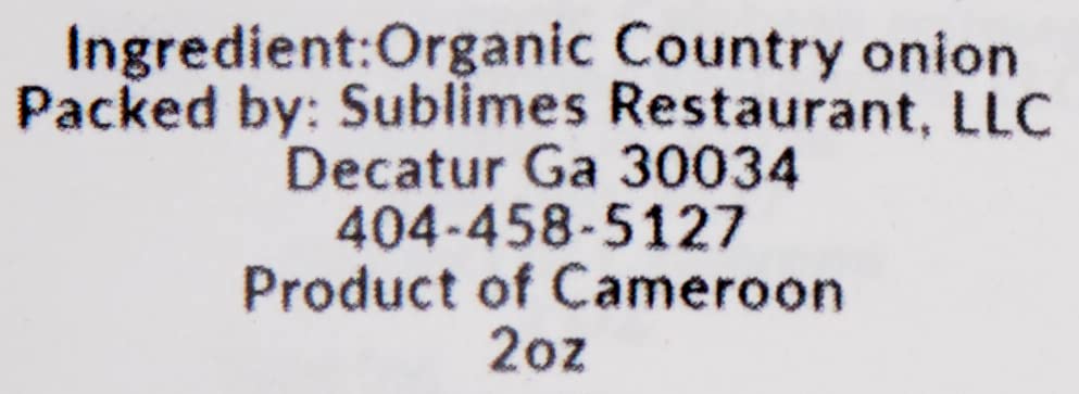 Miniatura 8 de KOPABANA Polvo de cebolla rural (Rondelles) 2oz