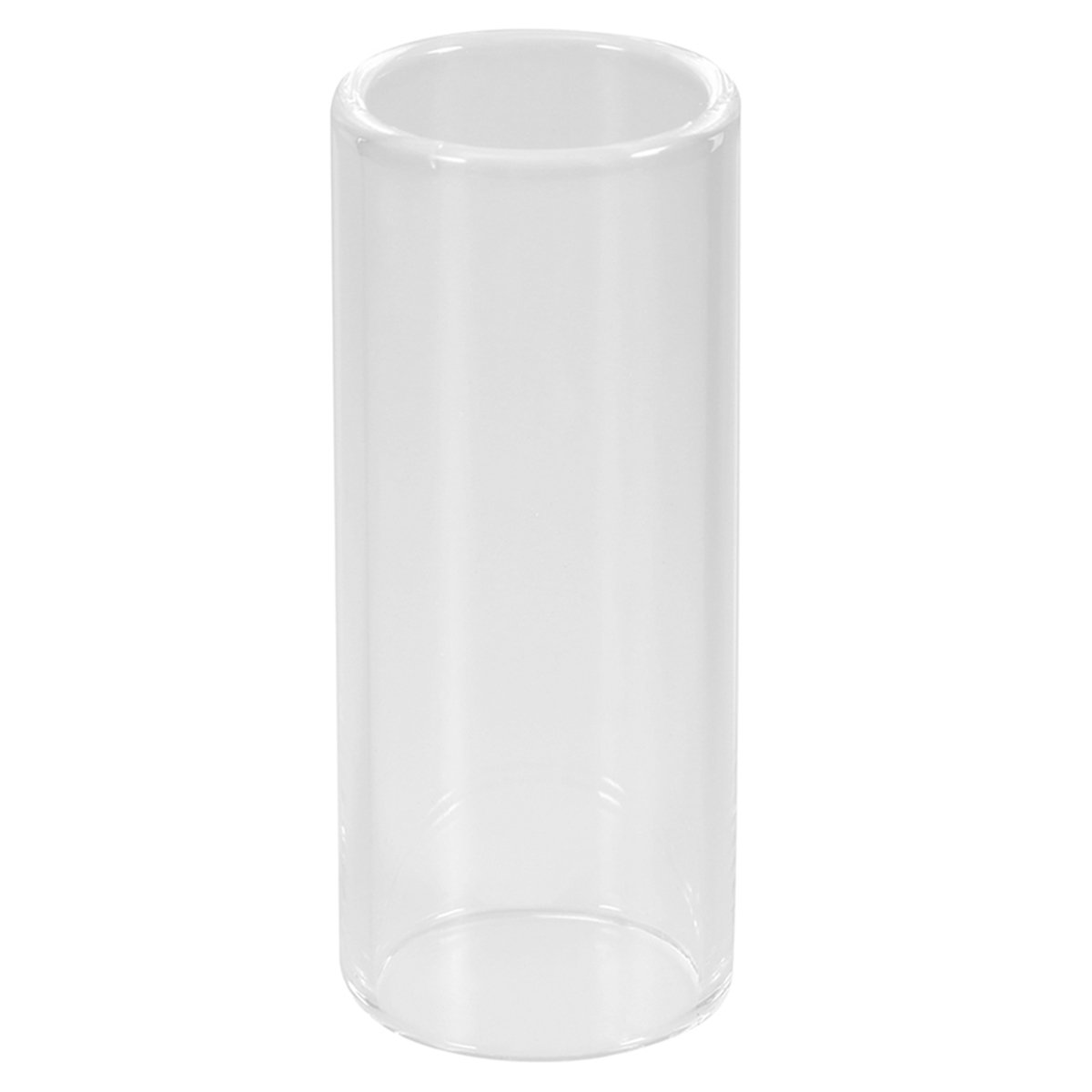 ROSENICE Slide Guitare 2 pièces 60MM glissière en verre et glissière en acier inoxydable Slide Bottleneck moyenne pour guitare basse