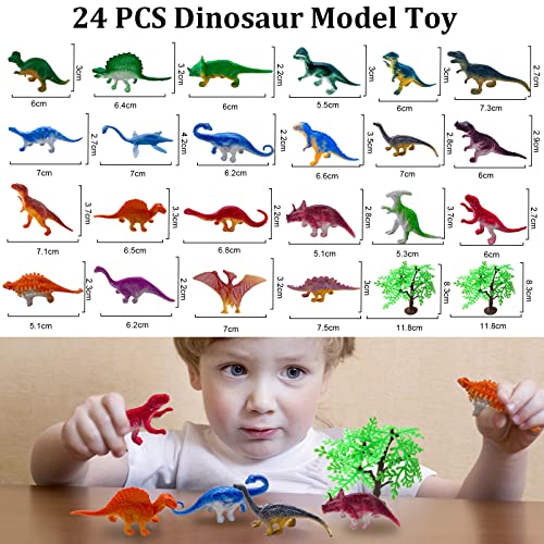 132 stuks dinosaurus-feestcadeautje voor kinderverjaardag gastgeschenken decoratie, dino-figuren maskers armband, tattoo… - Image 3