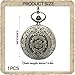 Imagen de Menibeuty Reloj De Bolsillo Hombre Vintage con Cadena