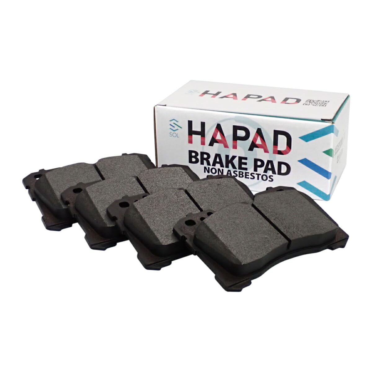 Amazon | HAPAD フロント ブレーキパッド ディスクパッド 左右セット