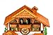 Kintrot Cuckoo Clock Black Forest Quartz Wall Clock Pendulum Movable Bird, Dancers, Watermill, Wood Chopper
