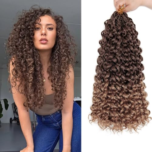 8 Packs GoGo Curl Crochet Hair 18 Inch Curly Crochet