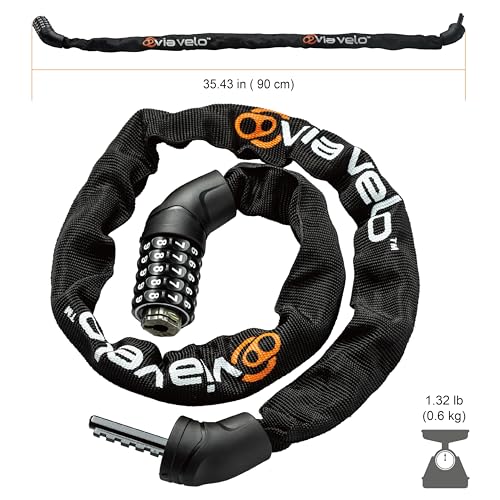 Opiniones y reviews de Cadena bicicleta antirrobo - los más vendidos. 11 Imagen adicional