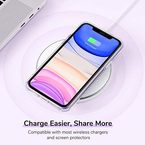 Syncwire Funda Transparente para iPhone 11, UltraRock Carcasa de iPhone 11 con Protección Avanzada contra Caídas y Tecnología de protección de Cojín de aire para iPhone 11 (6,1”)