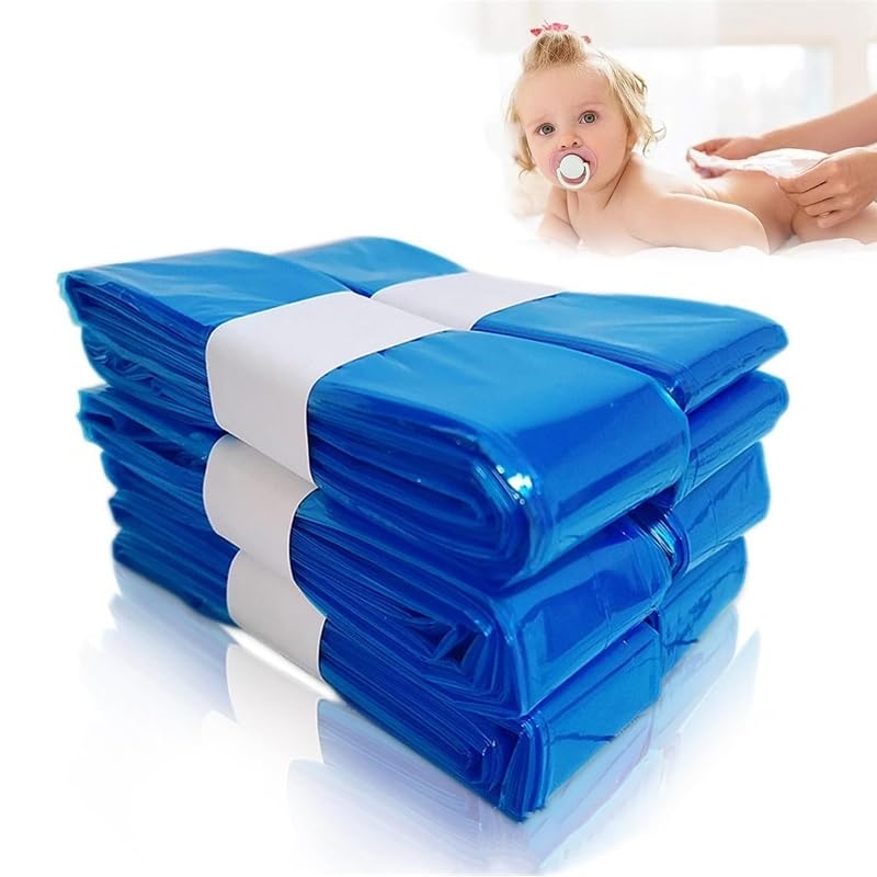 6pcs Nappy Bin Refills, Nappy Disposal Bags Suitable for Angelcare, Tommee Tippee and Spross Refill Cassettes, Maximum Capacity of 280 Nappies