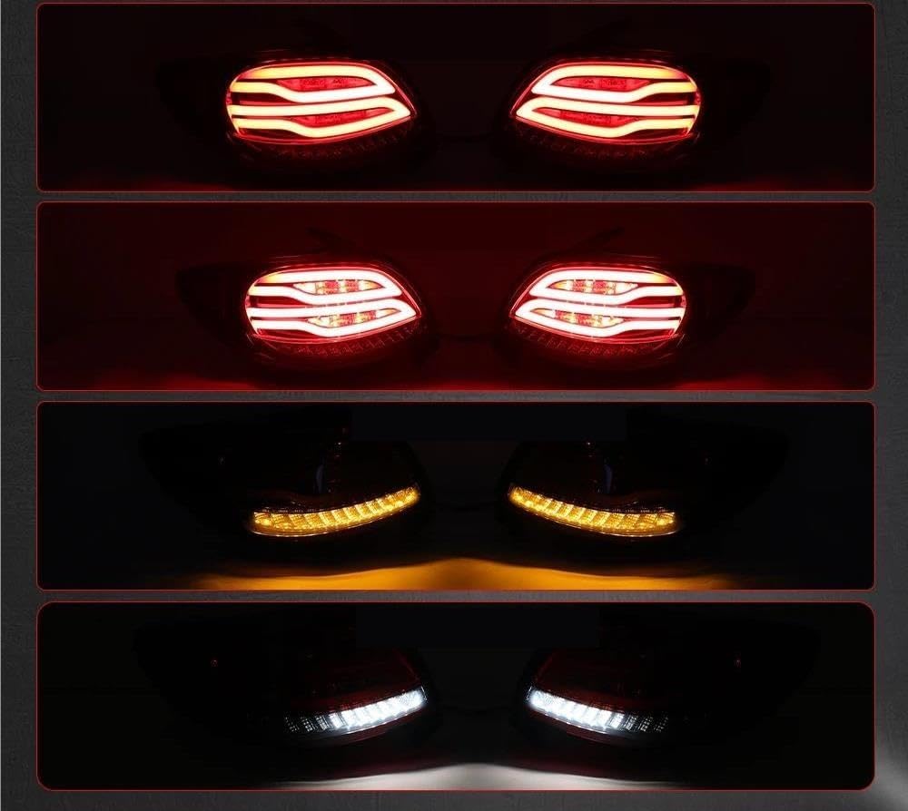 1 Par Luces Traseras LED Rojas Para Peugeot 206 206CC 2004-2008