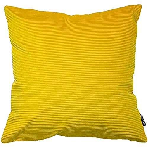 Riva Paoletti Munich 45X45 C/Case, Poliestere, Ceylon Yellow, 45X45Cm