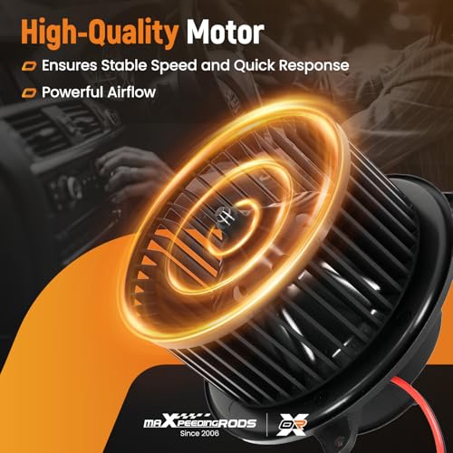 Image of maXpeedingrods AC Heater Blower Motor with Fan 700315 for Dodge Dart 2013 2014 2015 2016# 68225055AB 2311894 68163782AA PM4050