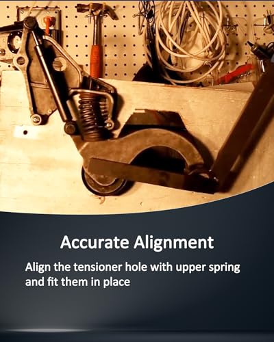 Image of ReluxGo Serpentine Belt Removal Tensioner Tool, Drive Belt Replacement Kit for R52 R53 BMW Mini Cooper W11 Supercharged Engine Repair Similar to 118410 & 118470