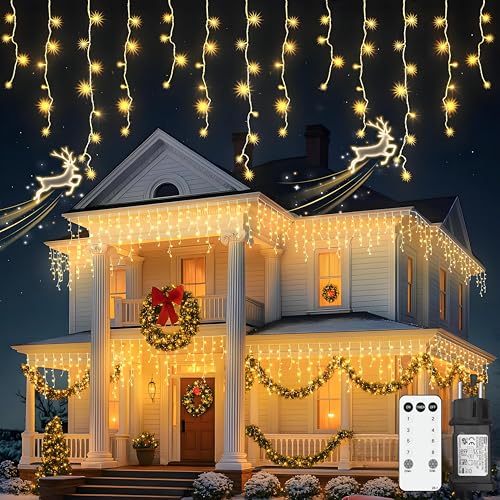 Guirlande Lumineuse Extérieur pour Pergola et Balcon Ambiance Noël 5M