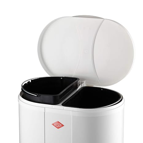 WESCO 170 611-23 Eco Bin 2 x 15 L Almond