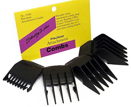4 Comb Set for Wahl Sterling 2 Plus and Other