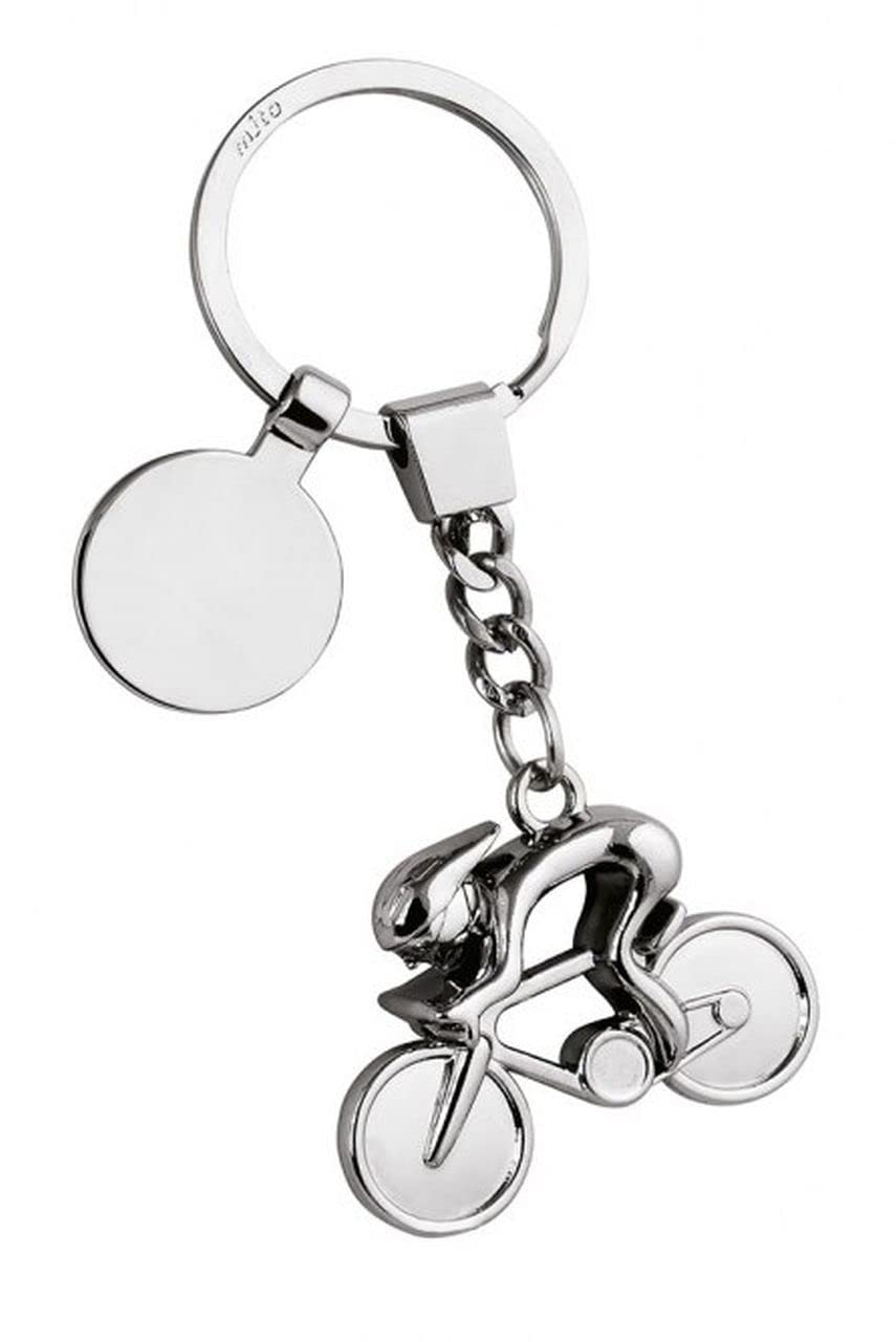Varotto & Co Portachiavi Chiave Di Violino EL5720 - Metallo Lucido 9,5x3,5 Cm - Regalo Per Musicisti E Insegnanti Di Musica
