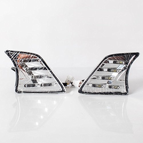 K1AutoParts L.E.D LED Daytime Running Light DRL Daylight Kit Day Driving Light For Toyota Hilux Vigo Champ MK7 2012 2013 2014 V.3