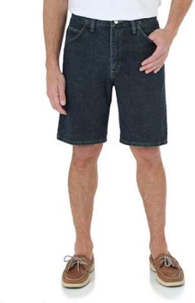 Amazon.com: Wrangler pantalones cortos de mezclilla de ajuste relajado para  hombre, Vaqueros cortos, 42, Cuarzo oscuro : Ropa, Zapatos y Joyería
