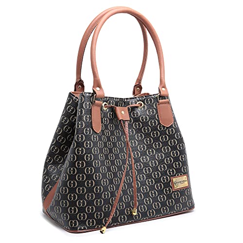 Bolsas Femininas Bolsa Estilo Sacola Chique (Preto)