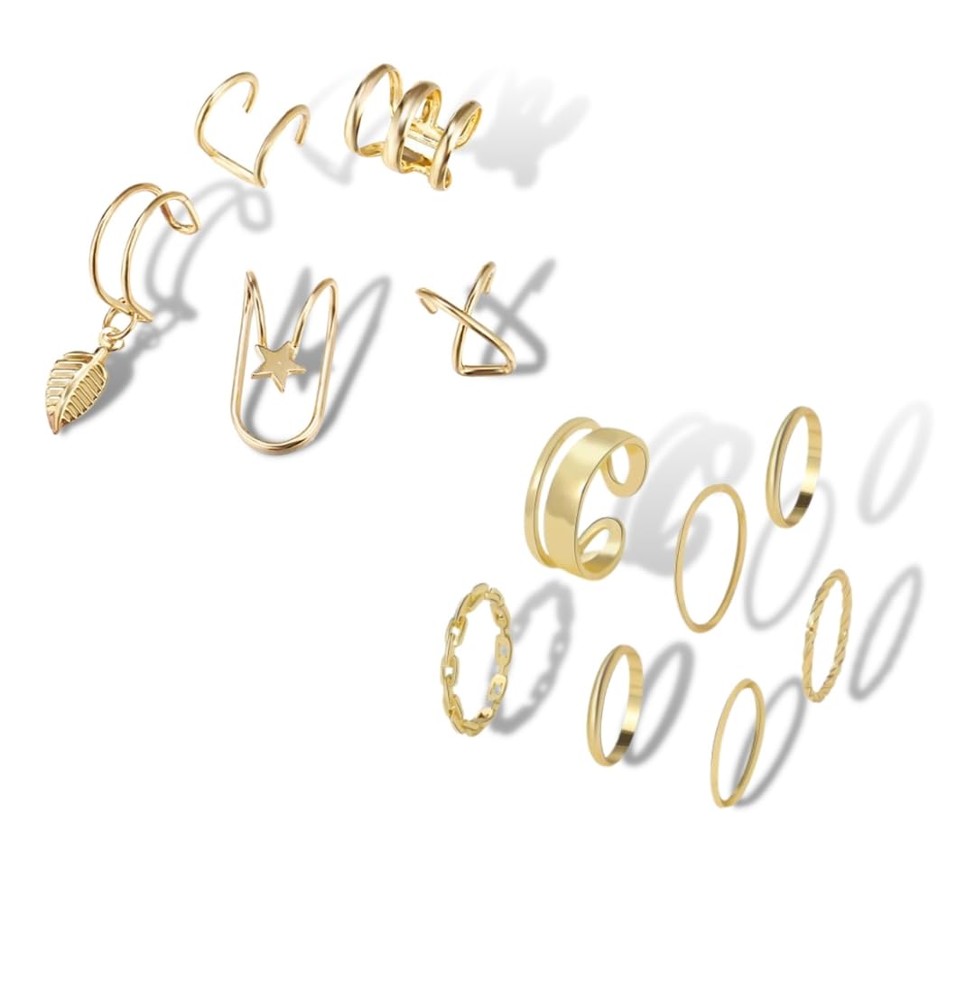 Tresneria Womens Elegant Set Of Earrings Rings-Perfect For Any Occasion (B0BXHCXSB5) Amazon Price History, Amazon Price Tracker