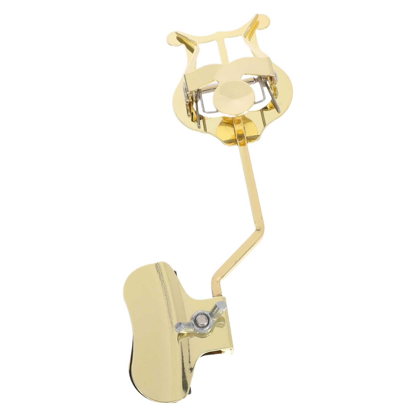 Lira de trombón, abrazadera musical de trompeta para bandas de marcha, clip de música ligero de metal para instrumentos, accesorio de latón para adolescentes, niños, mujeres, hombres, jóvenes
