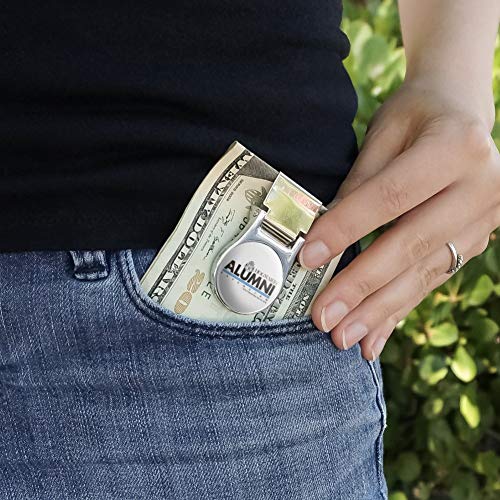 GRAPHICS & MORE Harry Potter Ravenclaw Alumni Satin Chrome Plated Metal Money Clip2