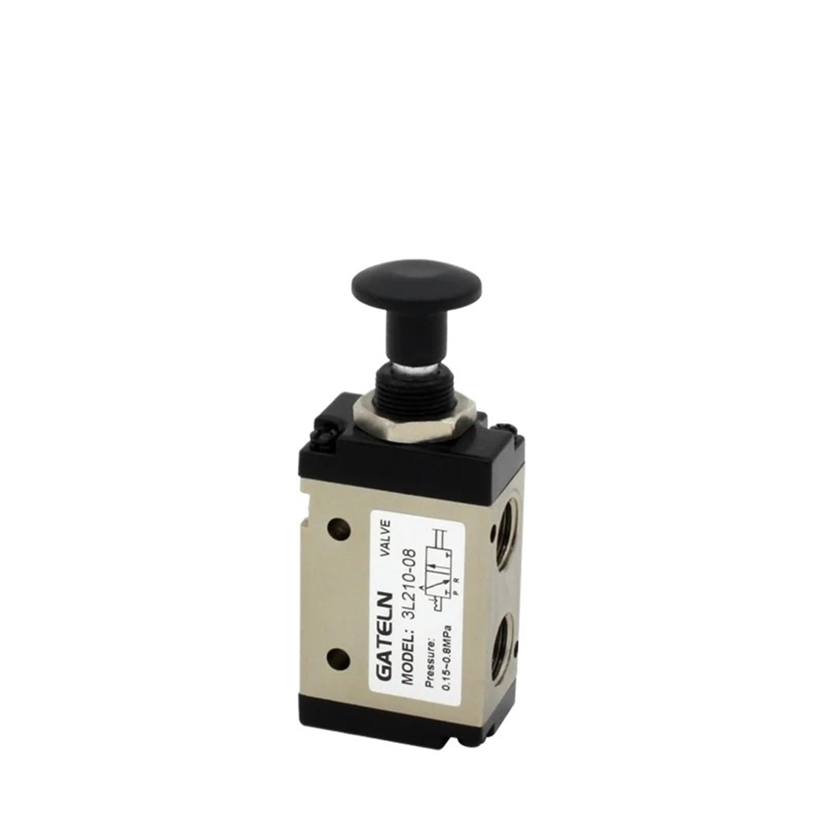 Vanne pneumatique 3L110-06 usinée pour haute pression