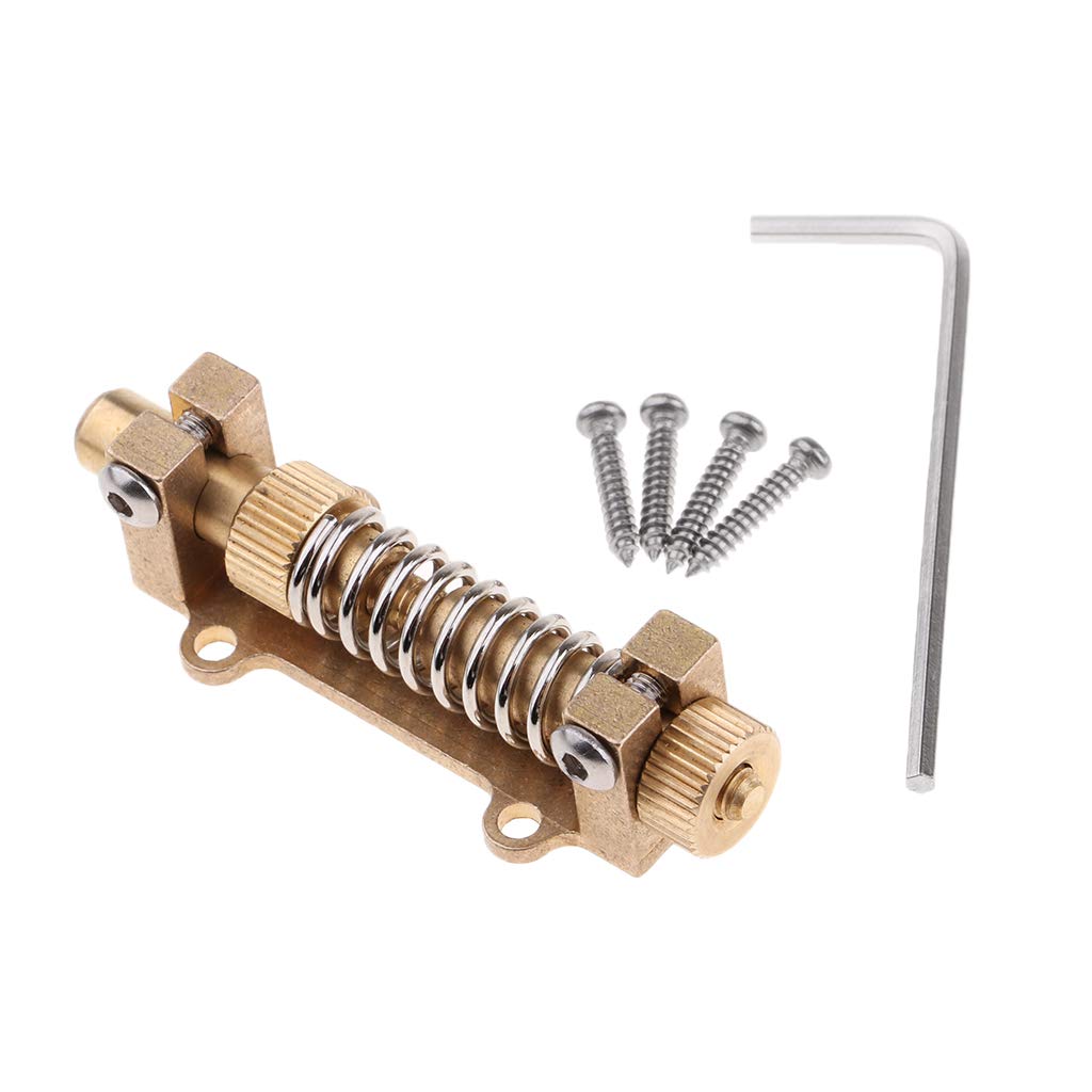 Alnicov - Dispositivo stabilizzatore in ottone per il tremolo della chitarra, accessori per chitarre elettriche Fender